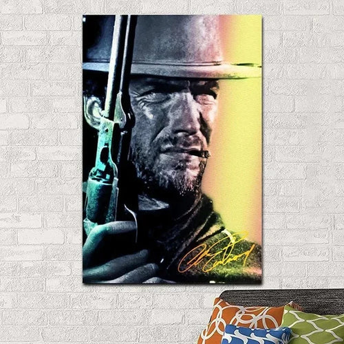 Classic Movie Clint Eastwood Guns Professional Merchandise Decorative