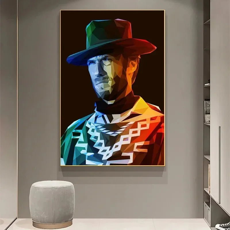 Classic Movie Clint Eastwood Guns Professional Merchandise Decorative