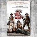 Once Upon a Time in the West Movie Metal Poster - Collectable Tin
