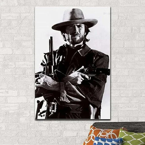 Classic Movie Clint Eastwood Guns Professional Merchandise Decorative
