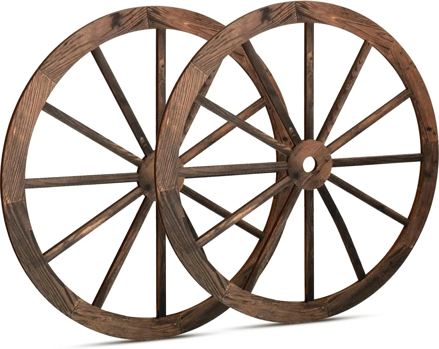 Western Cowboy Party Decorations Vintage Rustic Wagon Wheel Wood