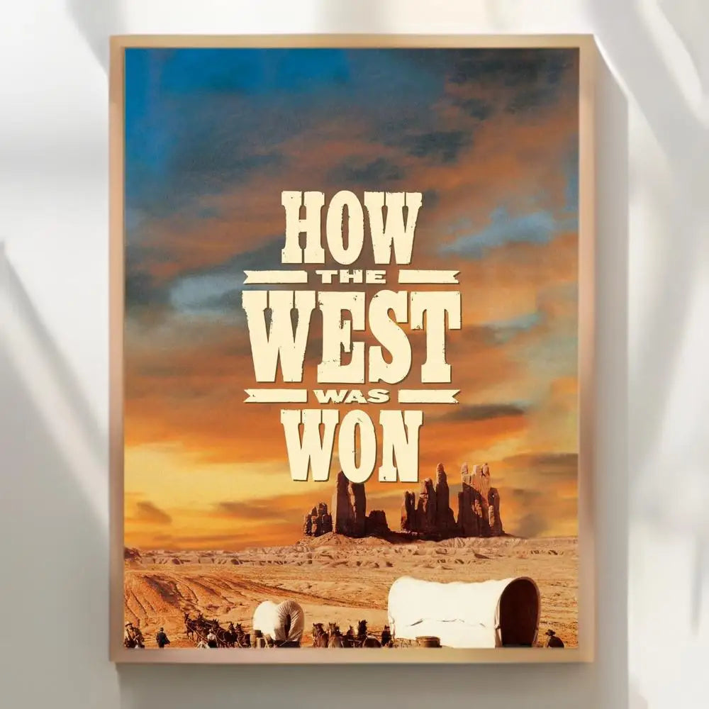 Once Upon a Time in the West Poster Poster Sticky Waterproof Coffee