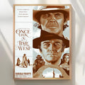 Once Upon a Time in the West Poster Poster Sticky Waterproof Coffee