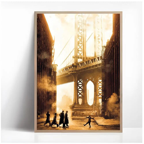 Once Upon a Time in the West Painting Calligraphy HDFramed Canvas